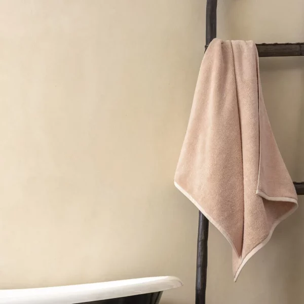 Duży ręcznik kąpielowy Argile (Różowy)