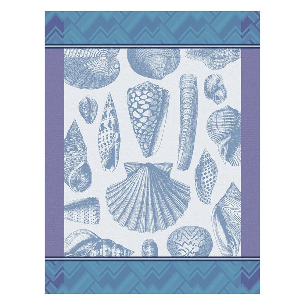 Ręcznik kuchenny Coquillage (Niebieski)