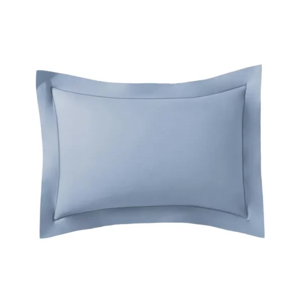 Poszewka na poduszkę Percale Bleu Olympe Essix (Jasnoniebieski)