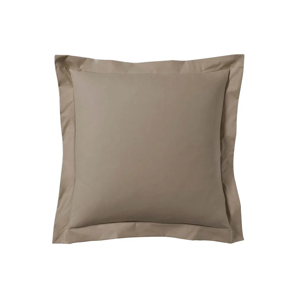 Poszewka na poduszkę Percale Taupe Essix (Ciemnoszaro – brązowy)