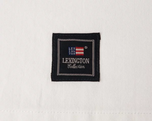 Bedskirt Herringbone LEXINGTON (Biały)