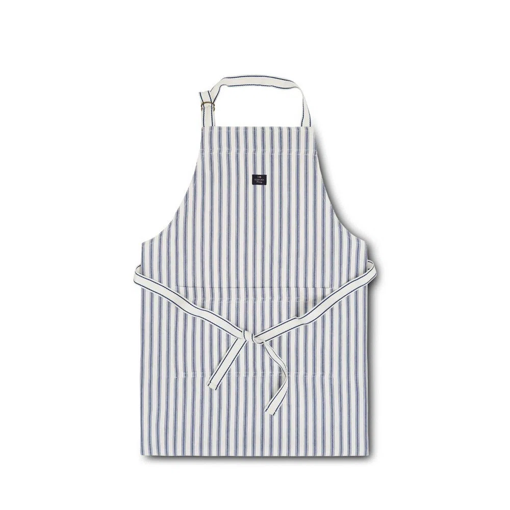 Fartuszek kuchenny Icons Herringbone Striped LEXINGTON (Niebiesko-biały)