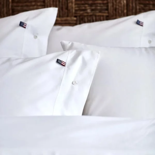 Poszewka na poduszkę Pin Point Pillowcase LEXINGTON (Biały)