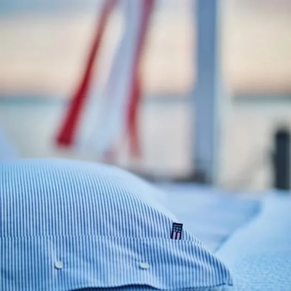 Poszewka na poduszkę Pin Point Pillowcase LEXINGTON (Niebiesko-biały)