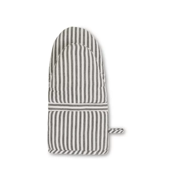 Rękawica kuchenna Icons Herringbone Striped LEXINGTON (Czarno-biały)