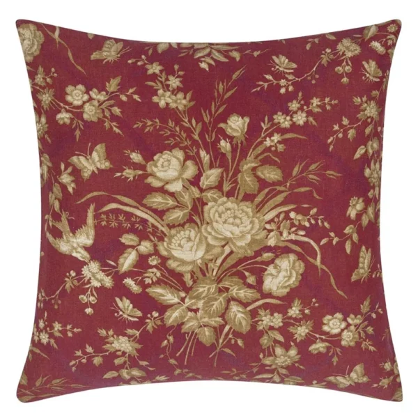 Poduszka dekoracyjna Eliza Floral (Sunbaked Red)