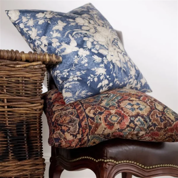 Poduszka dekoracyjna Eliza Floral (Vintage Blue)