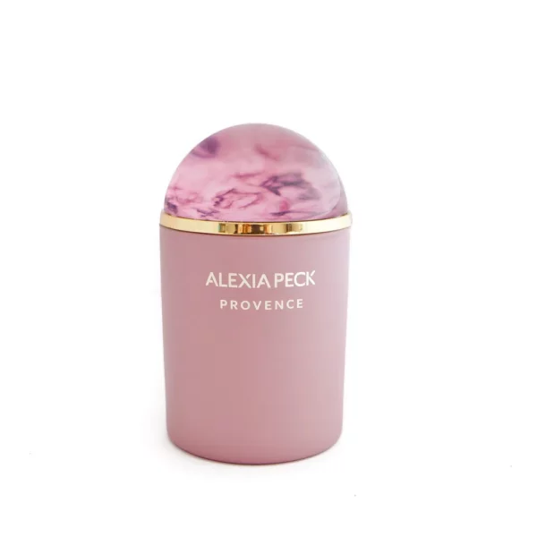 Świeca z przyciskiem do papieru Alexia Peck Powder Pink PROVENCE White Geranium & Lavender