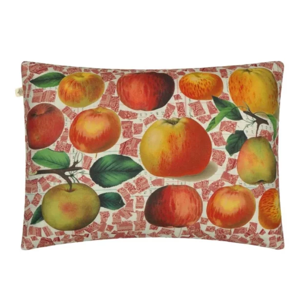 Poduszka dekoracyjna Apples John Derian (Carmine)