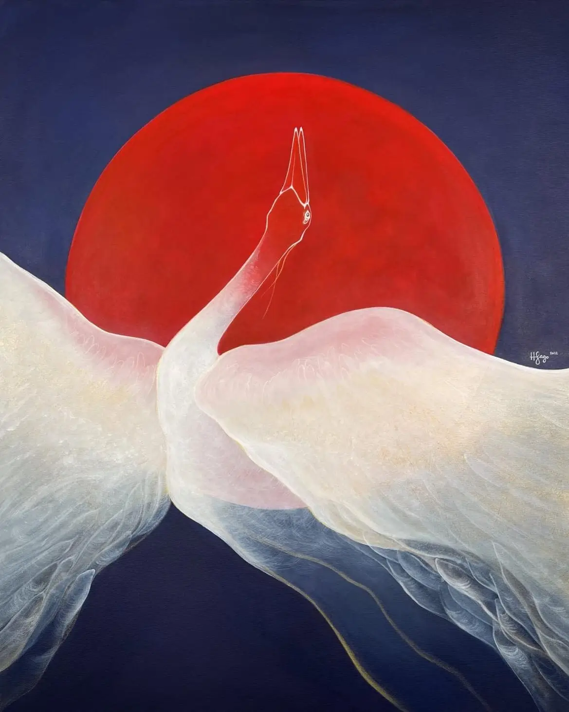 Zwierzęcy świat na obrazach polsko-japońskiej artystki Hakya Gago