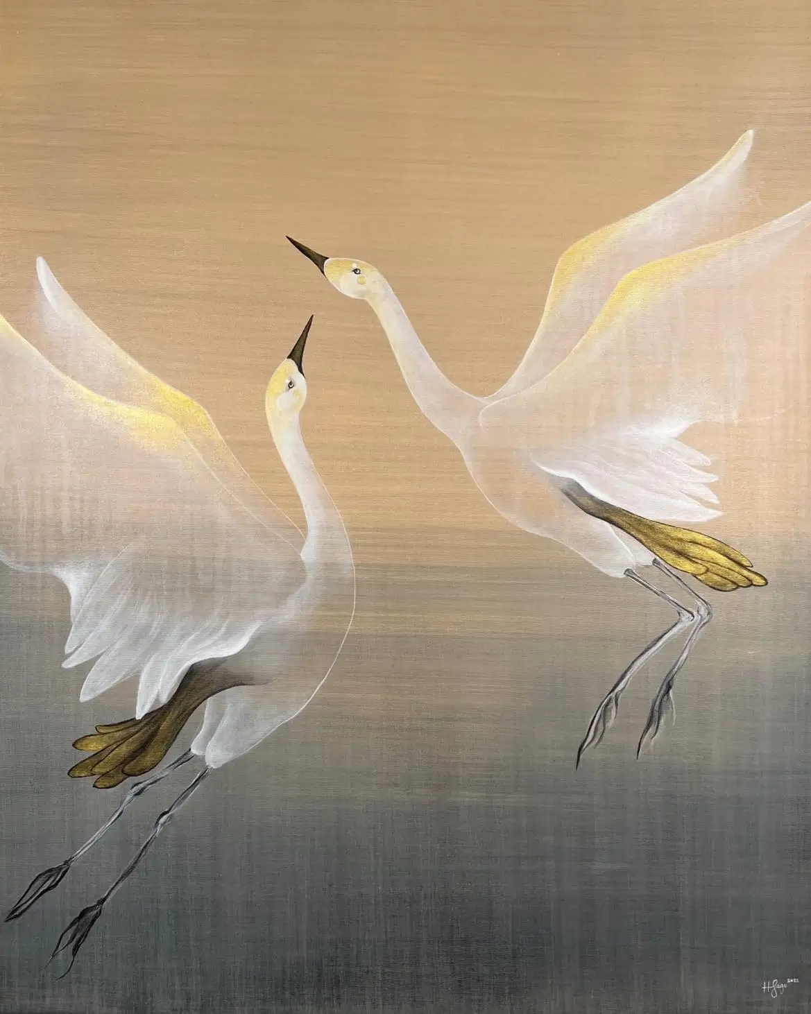 Zwierzęcy świat na obrazach polsko-japońskiej artystki Hakya Gago