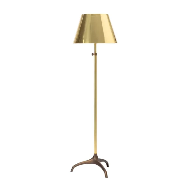 Lampa podłogowa Simple Tripod (Bronze, Brass)
