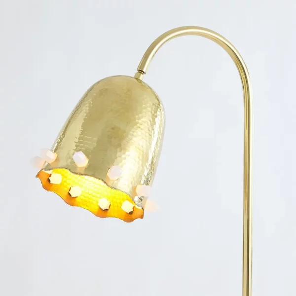 Lampa podłogowa Tulip Quartz (Satin Brass)