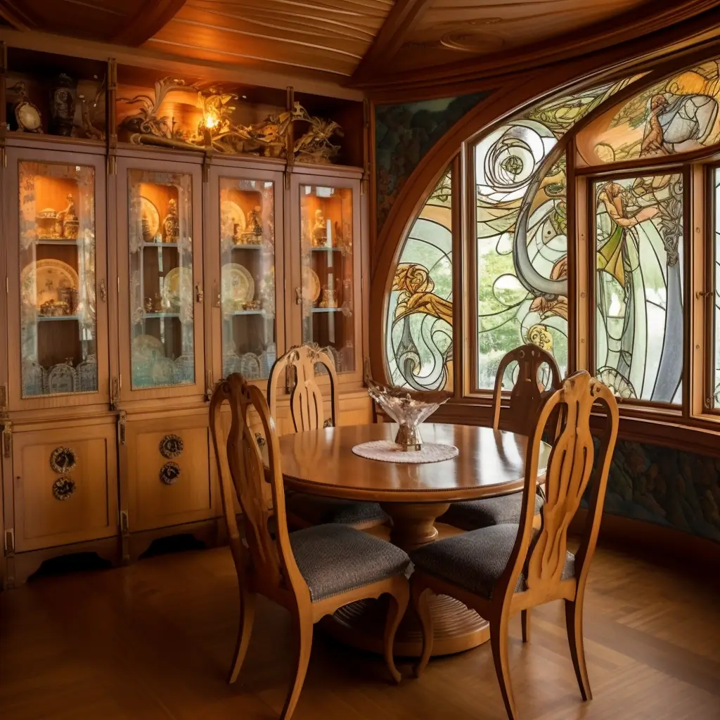 Art Nouveau - Oryginalny i dekoracyjny styl aranżacji wnętrz
